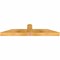 Ekena Millwork Portland Rough Sawn Timber Gable Bracket, Western Red Cedar, 48"W x 10"H x 4"D x 4"F, 5/12 Pitch GBW048X10X0404POR00RWR - alternate 4